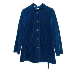 J Jill Tumbled-Cord Coat